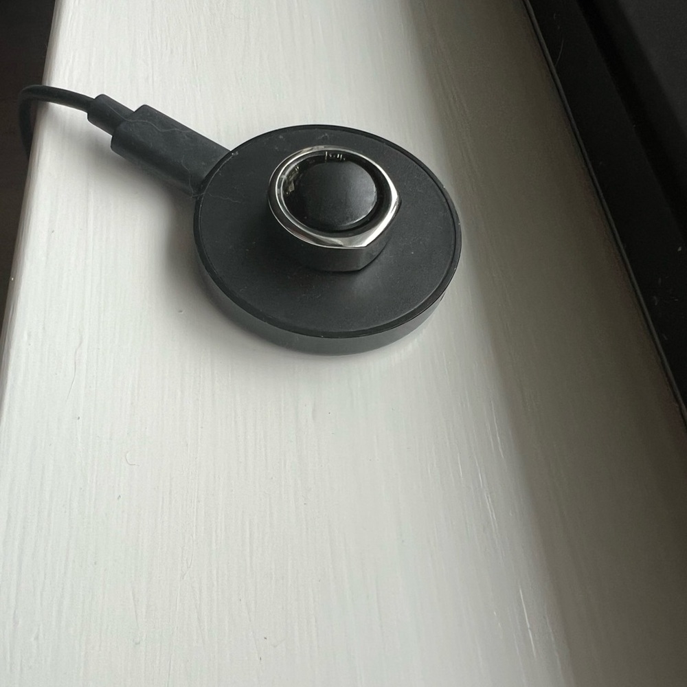 Oura ring gen 3 heritage silver size 6